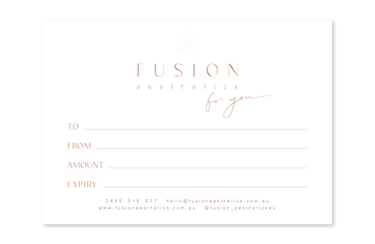 Fusion Aesthetics Gift Voucher