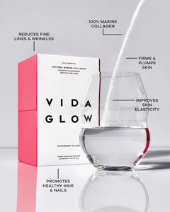 VIDA GLOW Marine Collagen Cranberry & Lime