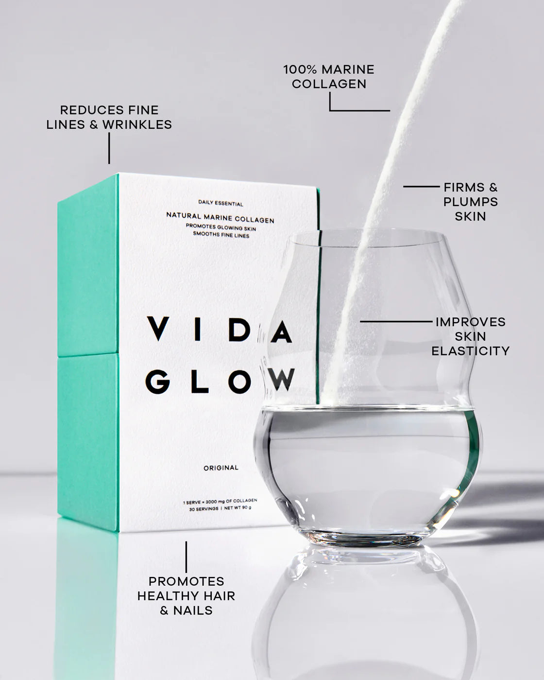 Vida Glow Collagen Trial Pack - 14 serves