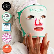 Load image into Gallery viewer, Omnilux LED FACE MASK CLEAR - Blemish Prone Skin
